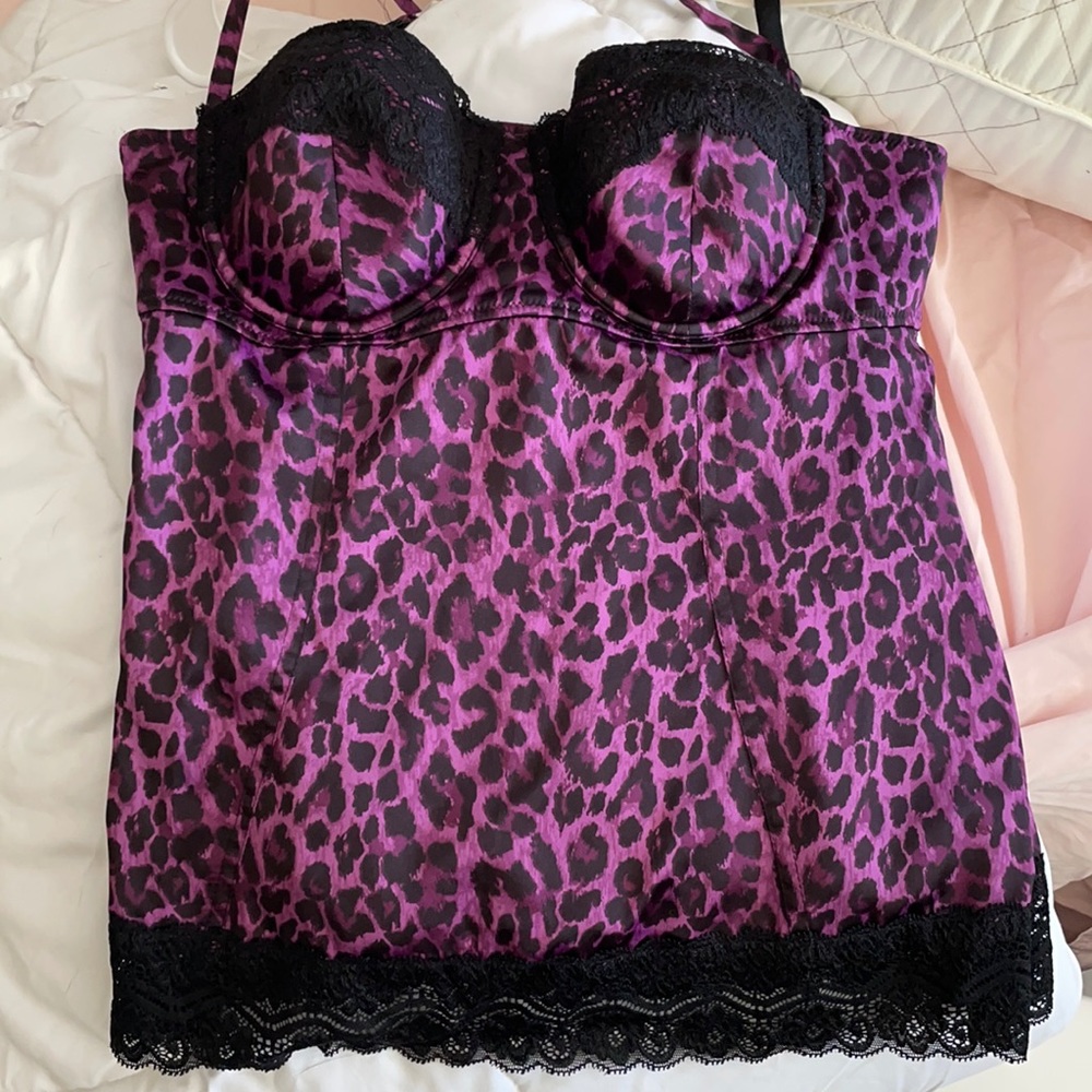 Victoria Secret Purple Leopard